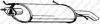 BOSAL 171-315 End Silencer